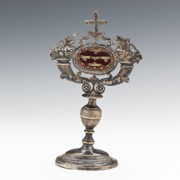 FRENCH SILVER PLATED ECCLESIASTICAL