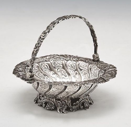 FRENCH SILVER REPOUSSE AND