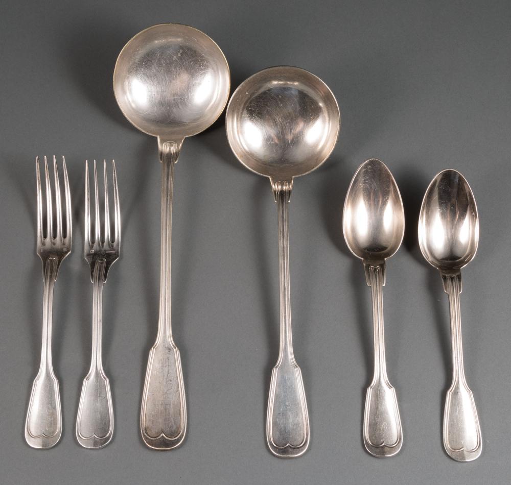 FRENCH SILVERPLATE ASSEMBLED