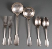 FRENCH SILVERPLATE ASSEMBLED F