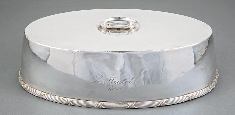 FRENCH SILVERPLATE DISH