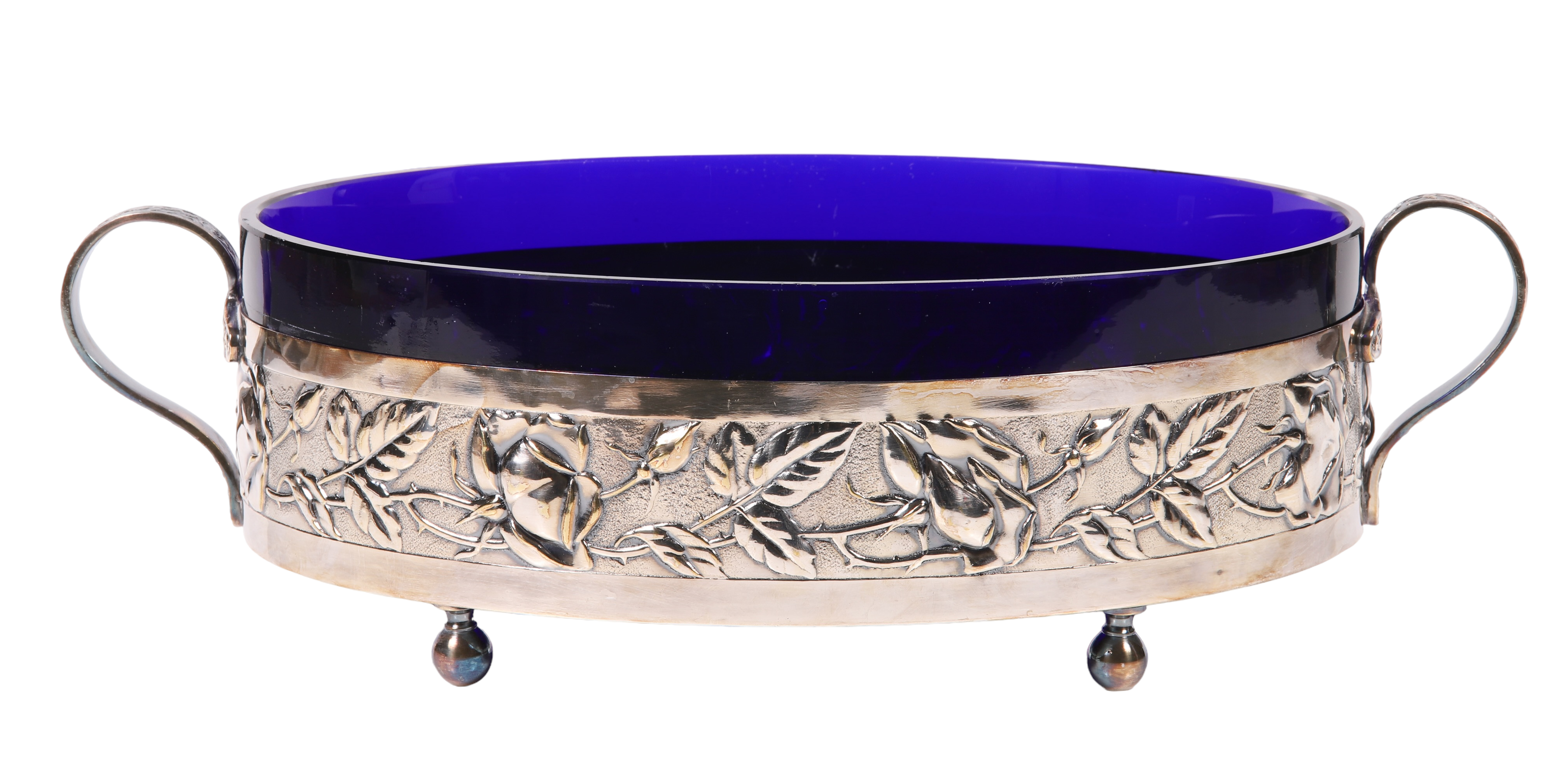 French Silverplate Double Handled