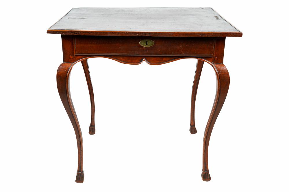 FRENCH SINGLE DRAWER LAMP TABLEwith