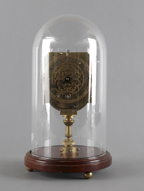 French skeleton clock 20th c.