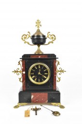 FRENCH SLATE AND ROUGE MARBLE