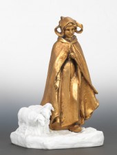 French Spelter and Bisque Dutc