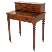 FRENCH STAINED ASH WRITING DES