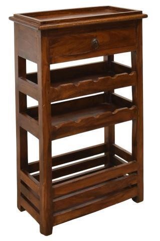 FRENCH STANDING WINE BOTTLE RACK