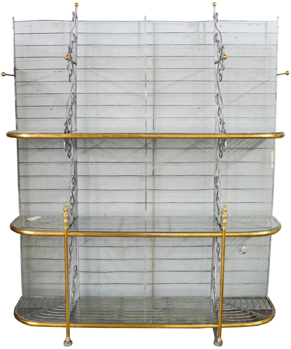 FRENCH STEEL & BRASS BAKER'S