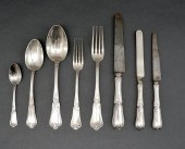 FRENCH STERLING FLATWARE BY HE