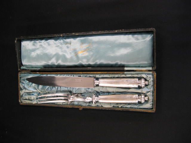 French Sterling Silver Carving