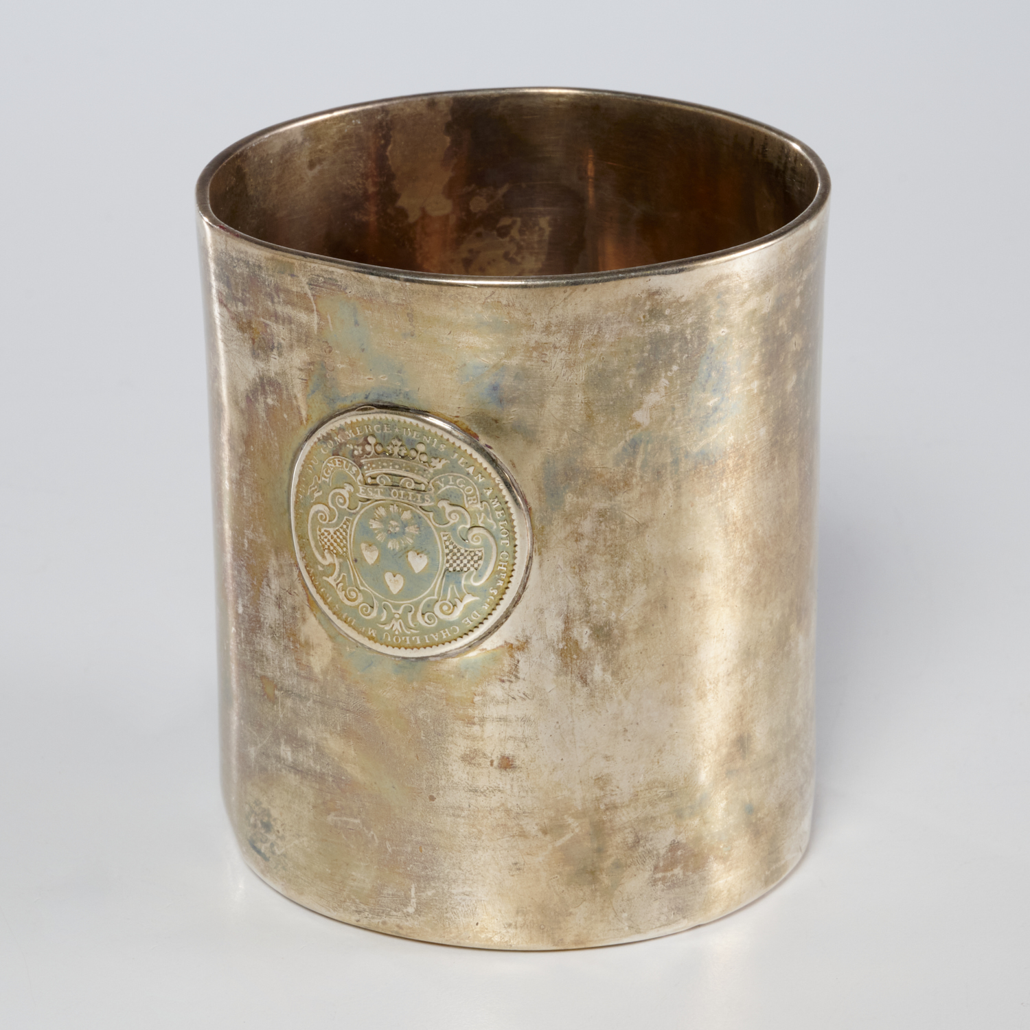 FRENCH STERLING SILVER CUP BY DOYEN
