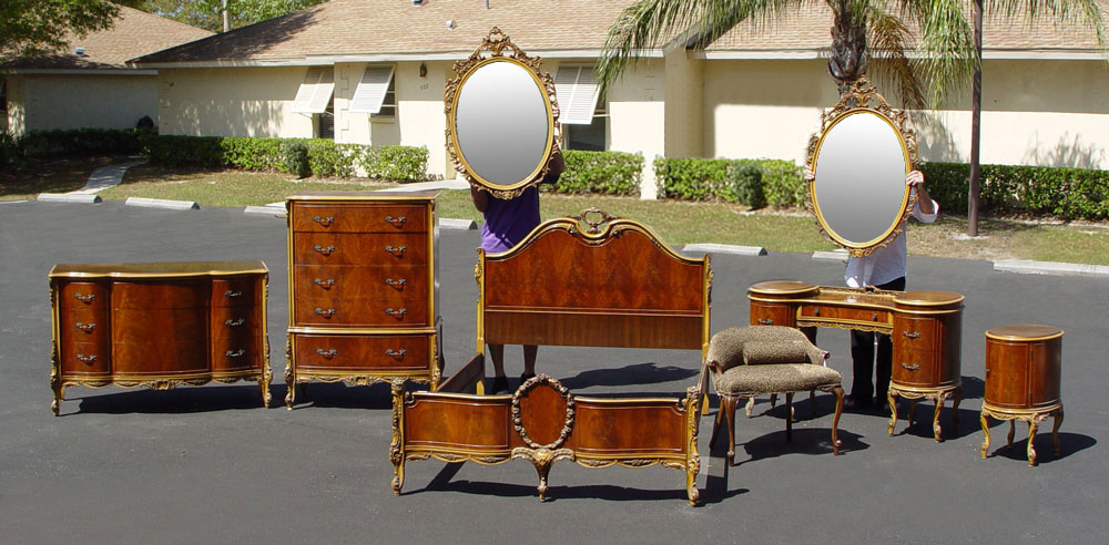 FRENCH STYLE BEDROOM SET BY UNION
