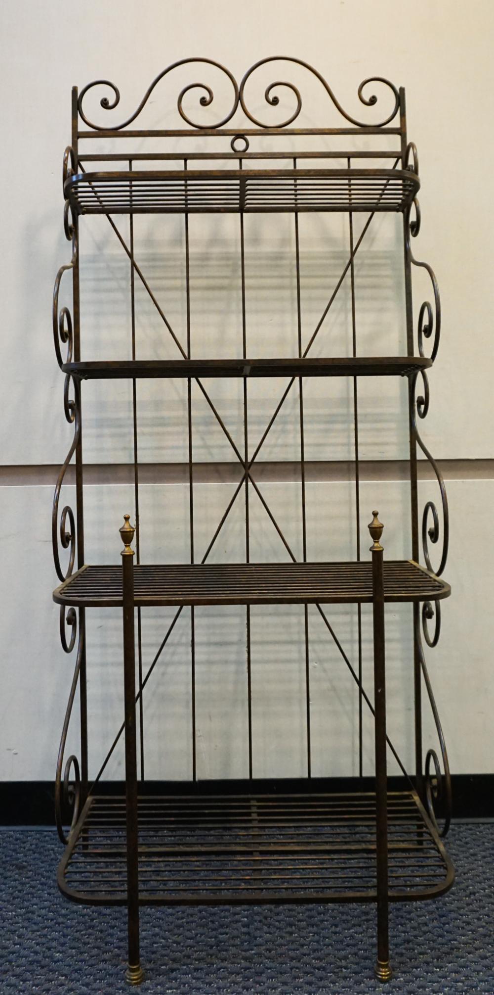 FRENCH STYLE BRASS MOUNTED
