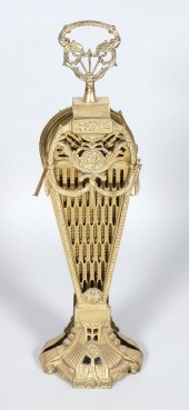 FRENCH STYLE BRASS "PEACOCK" E