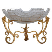 FRENCH STYLE CRYSTAL DORE BRON