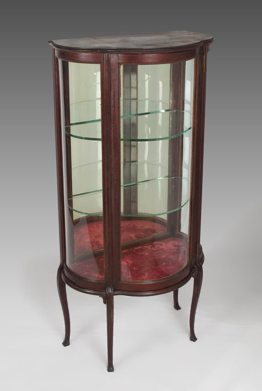 FRENCH STYLE CURIO DISPLAY CABINET: