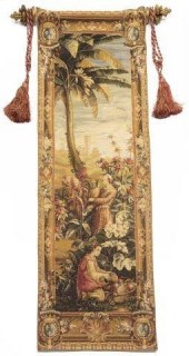 FRENCH STYLE FIGURAL SCENE HAN