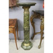 French style green marble jard