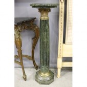 French style green marble jard