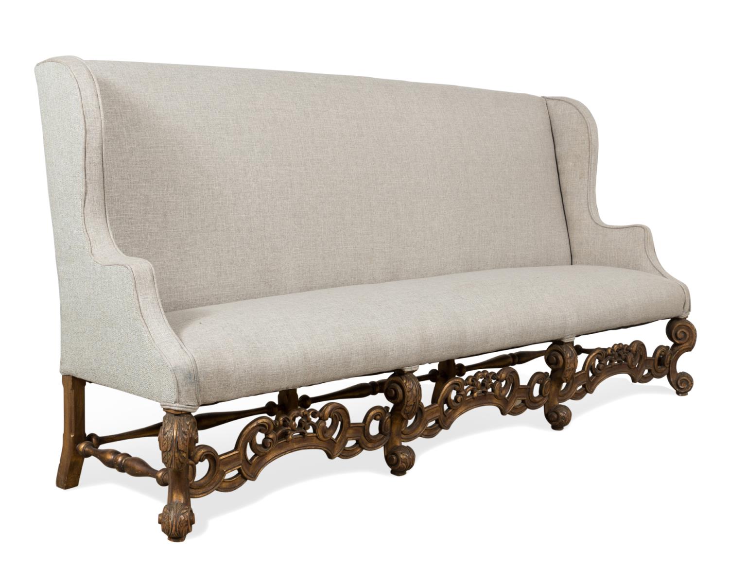 FRENCH STYLE HIGH WINGBACK