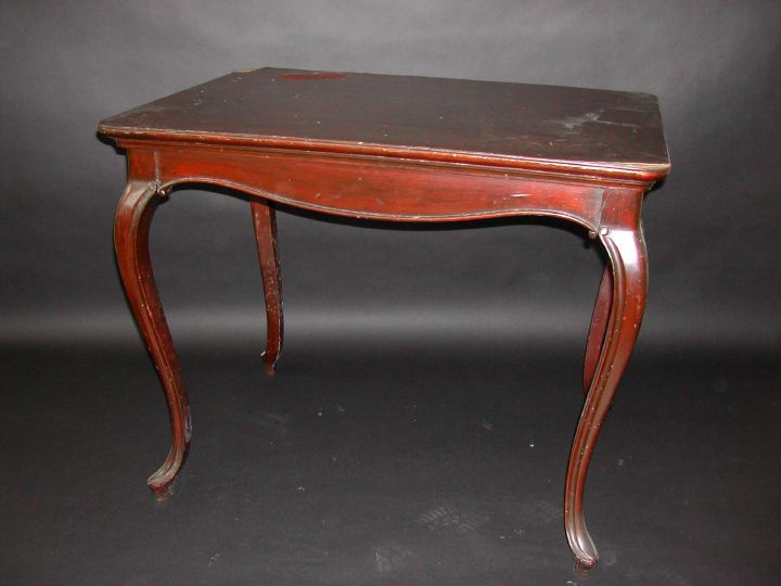 French-Style Mahogany Library