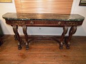 FRENCH STYLE MARBLE TOP CREDEN