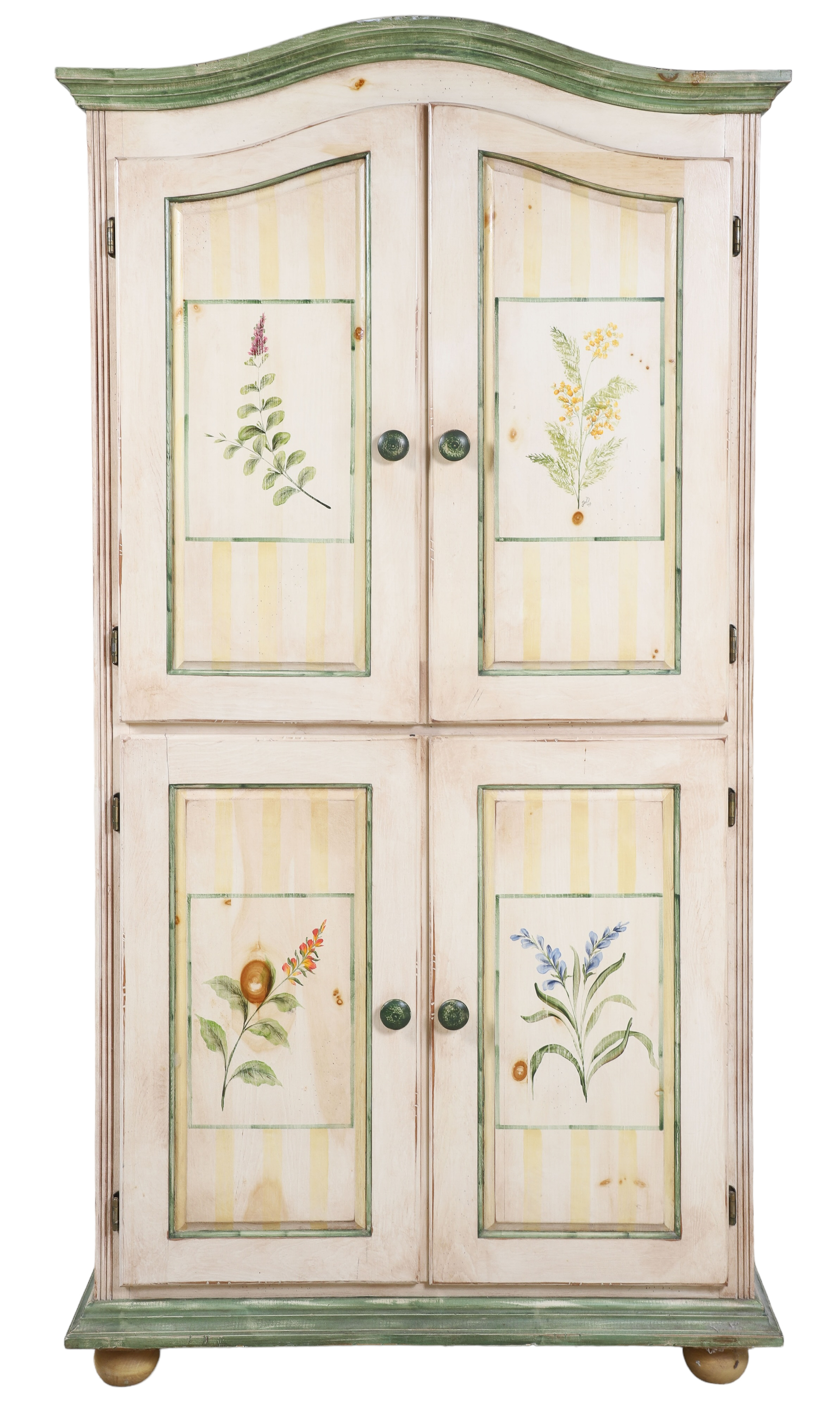 French style paint decorated