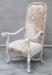 FRENCH STYLE SCROLL ARM HIGH B
