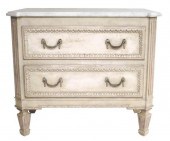 FRENCH STYLE SMALL MARBLE TOP