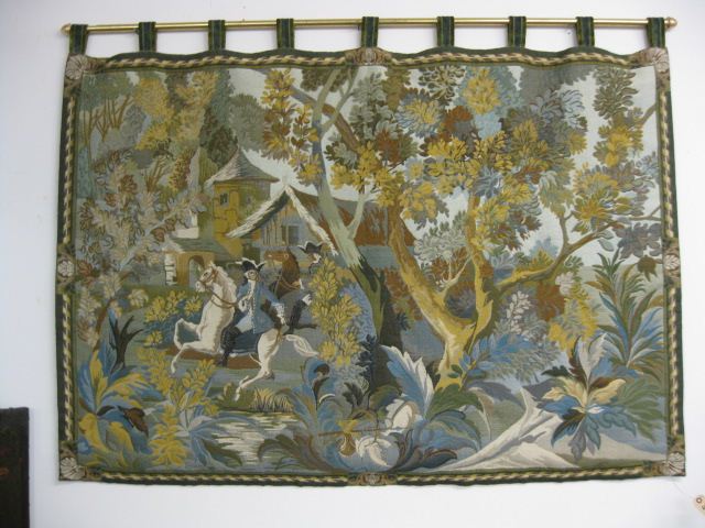 French Style Tapestry scene with