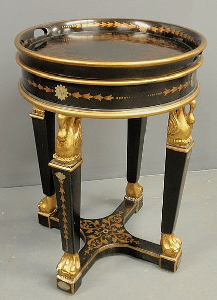 French style tray table with