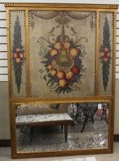 FRENCH-STYLE TRUMEAU WALL MIRR