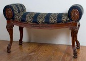 FRENCH STYLE UPHOLSTERED WINDO