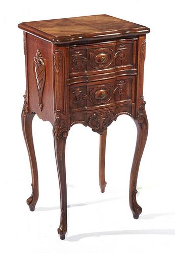 FRENCH STYLE WALNUT NIGHT