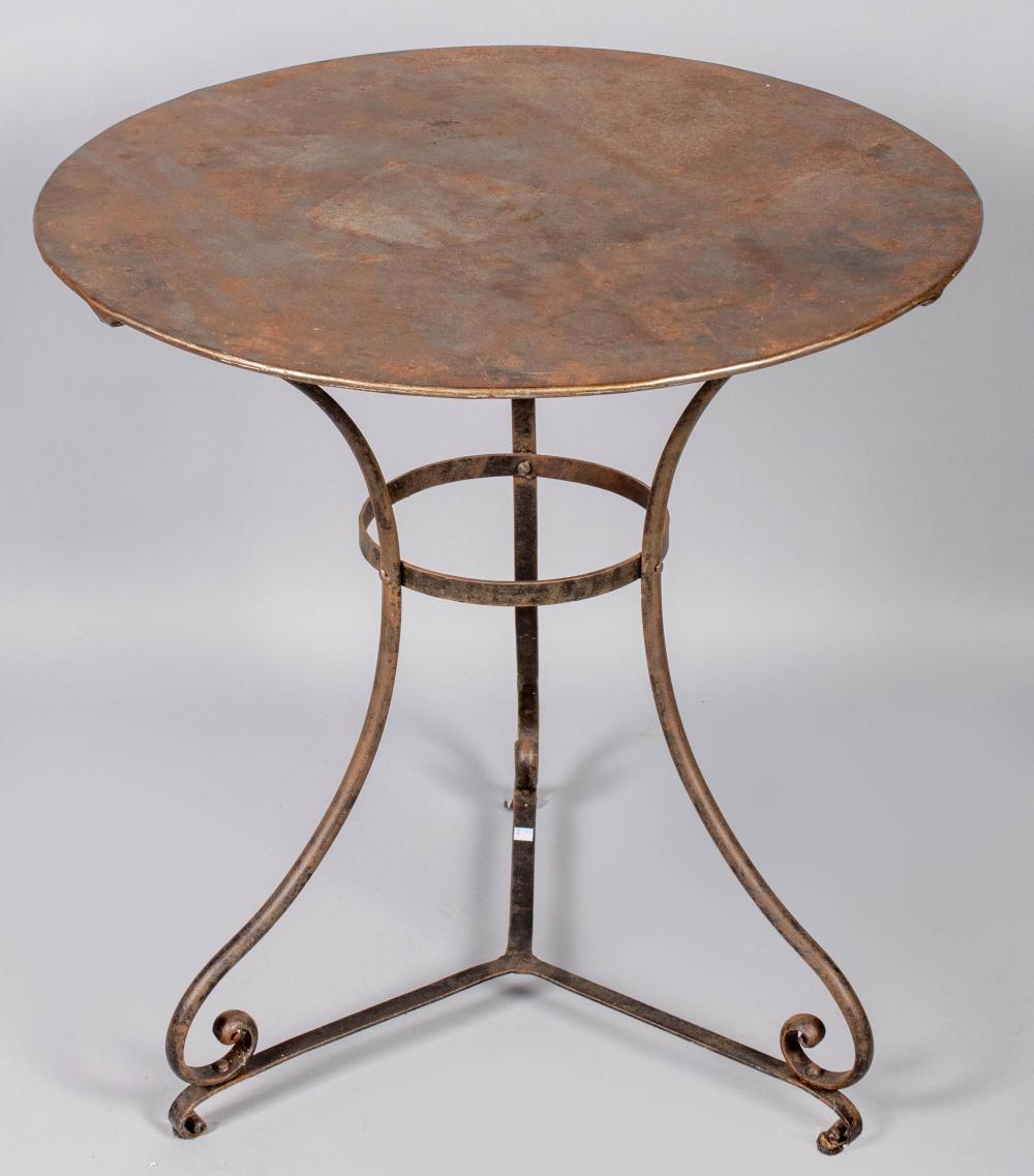 FRENCH STYLE WROUGHT-IRON BISTRO