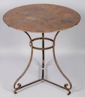 FRENCH STYLE WROUGHT-IRON BIST