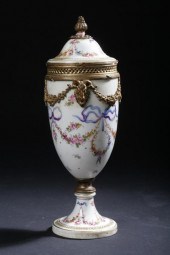 FRENCH S?VRES-STYLE BRONZE-DOR