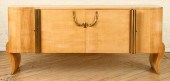 FRENCH SYCAMORE SIDEBOARD ATTR