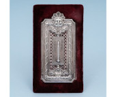 FRENCH TABLETOP SILVER THERMOM