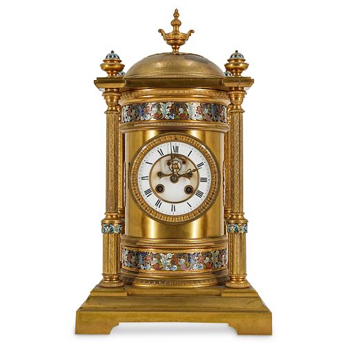 FRENCH THIEBLE CHAMPLEVE & GILT
