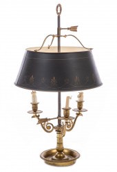 FRENCH THREE-LIGHT BOUILLOTTE