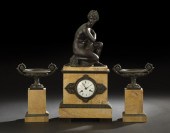French Three-Piece Patinated B