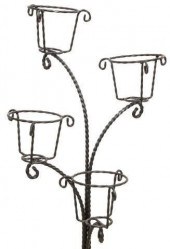 FRENCH TIERED IRON FLOWER PLAN