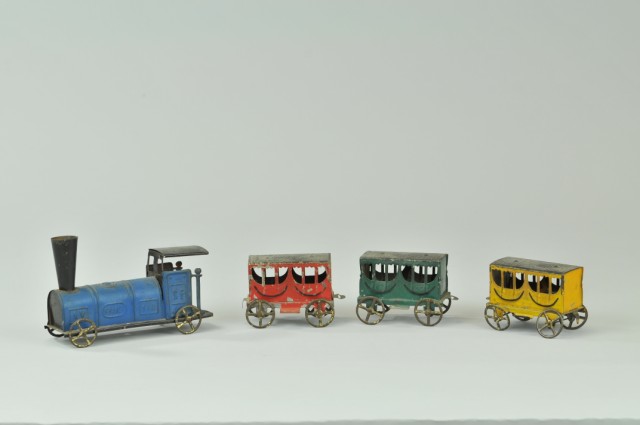 FRENCH TIN FLOOR TRAIN Includes