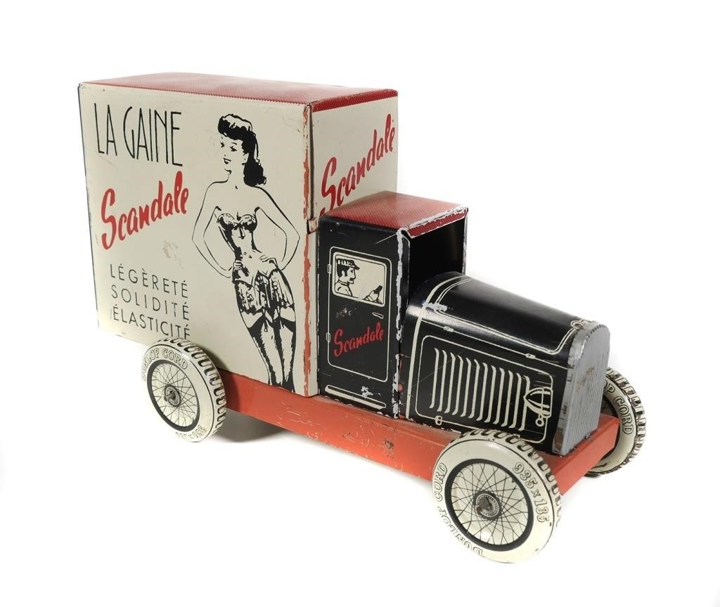 FRENCH TIN LITHO LA GAINE