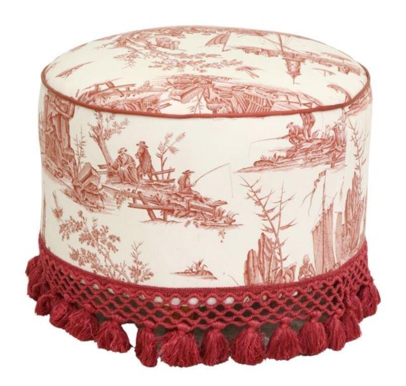 FRENCH TOILE DE JOIE UPHOLSTERED