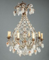 FRENCH TOLE, ROCK CRYSTAL EIGH
