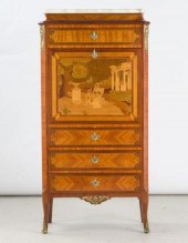 FRENCH TRANSITIONAL-STYLE SECR