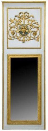 FRENCH TRUMEAU STYLE PAINTED G